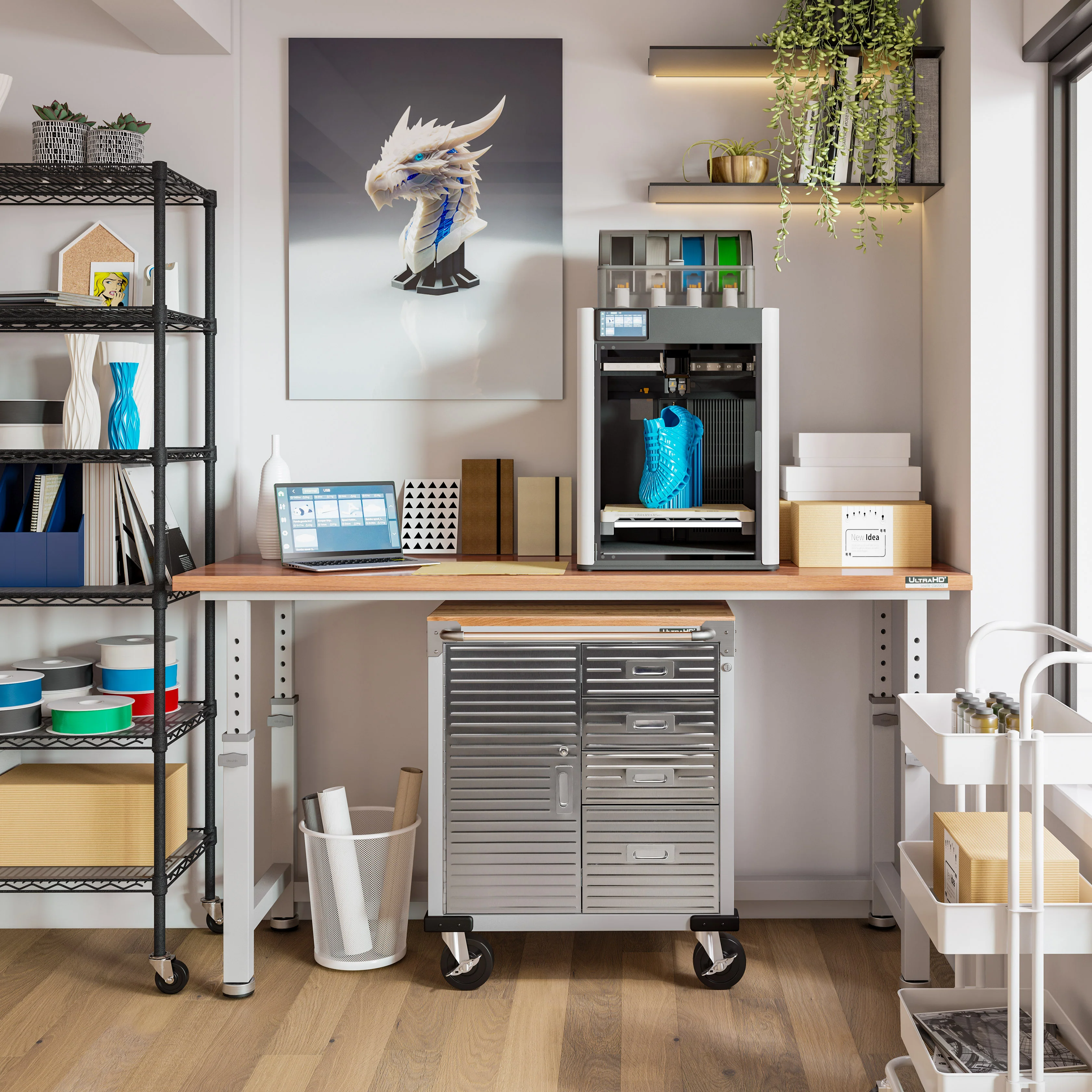 UltraHD® Height Adjustable Workbench - Image 65