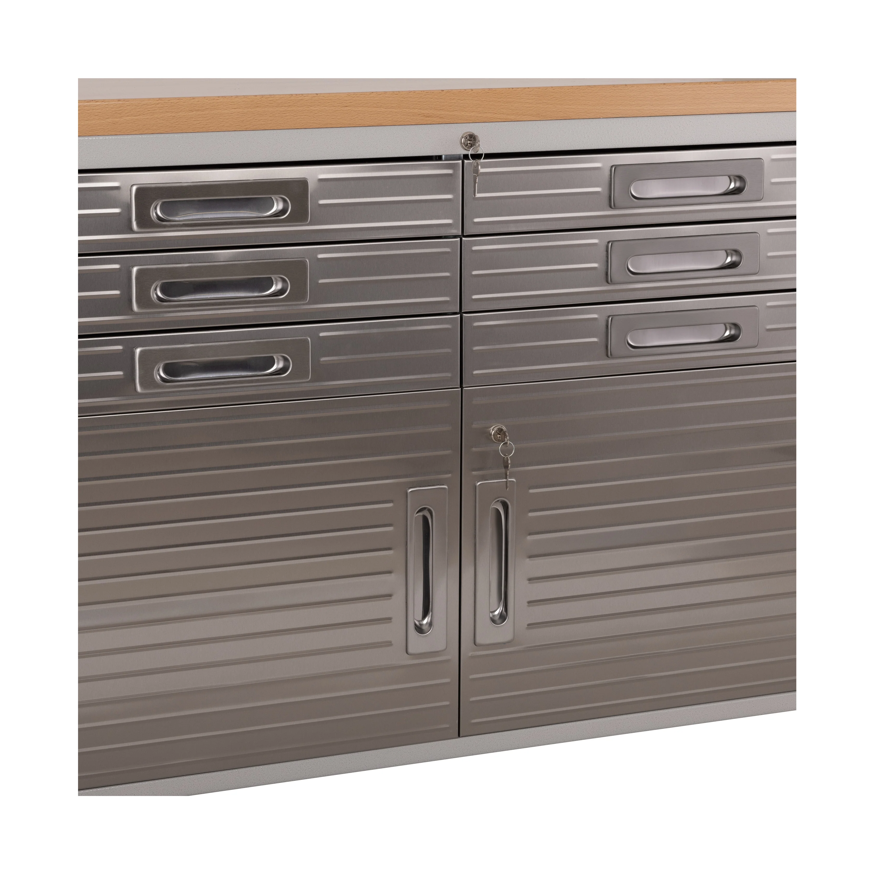 UltraHD® 11-Drawer Rolling Workbench, Granite - Image 4