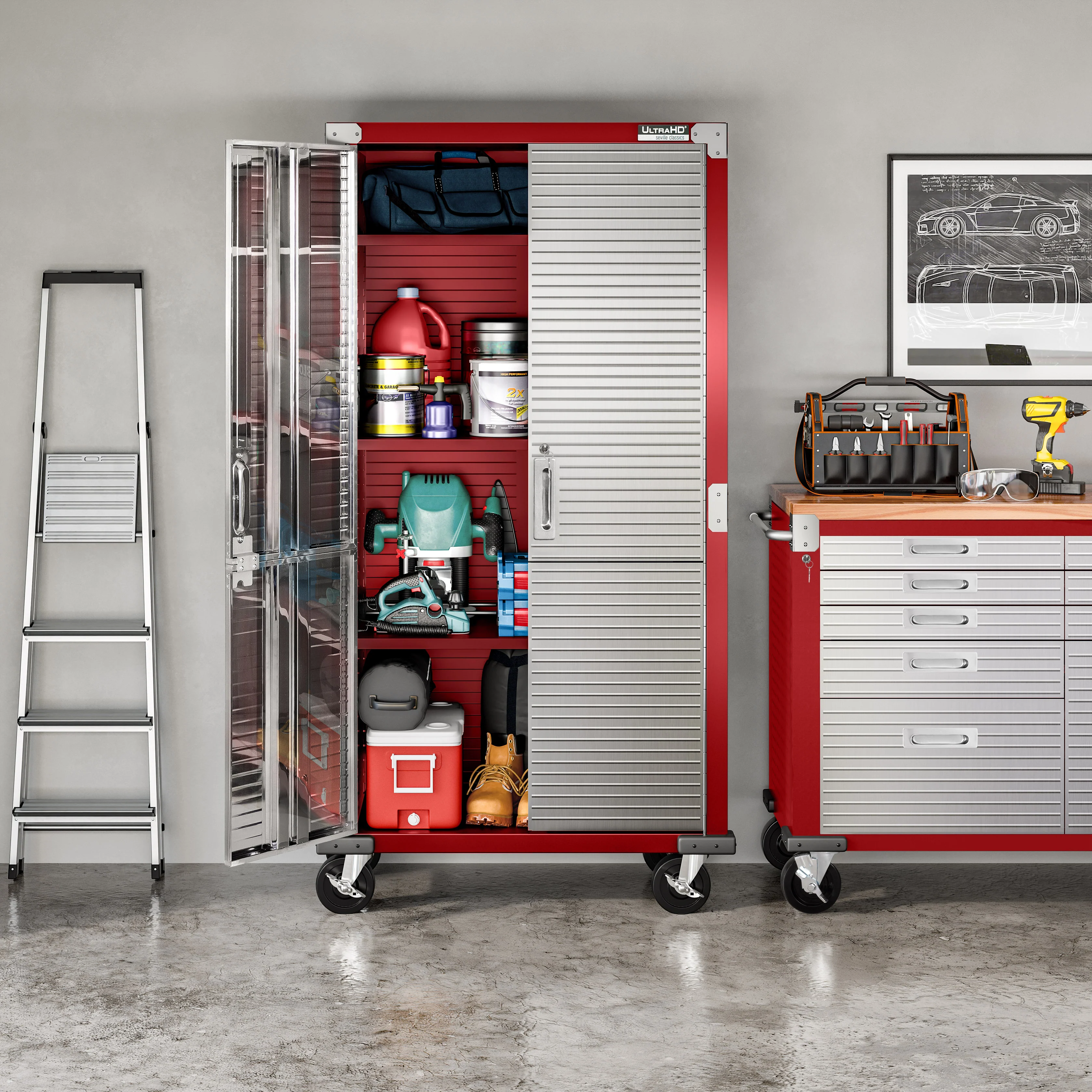 UltraHD® Rolling Storage Cabinet - Image 36