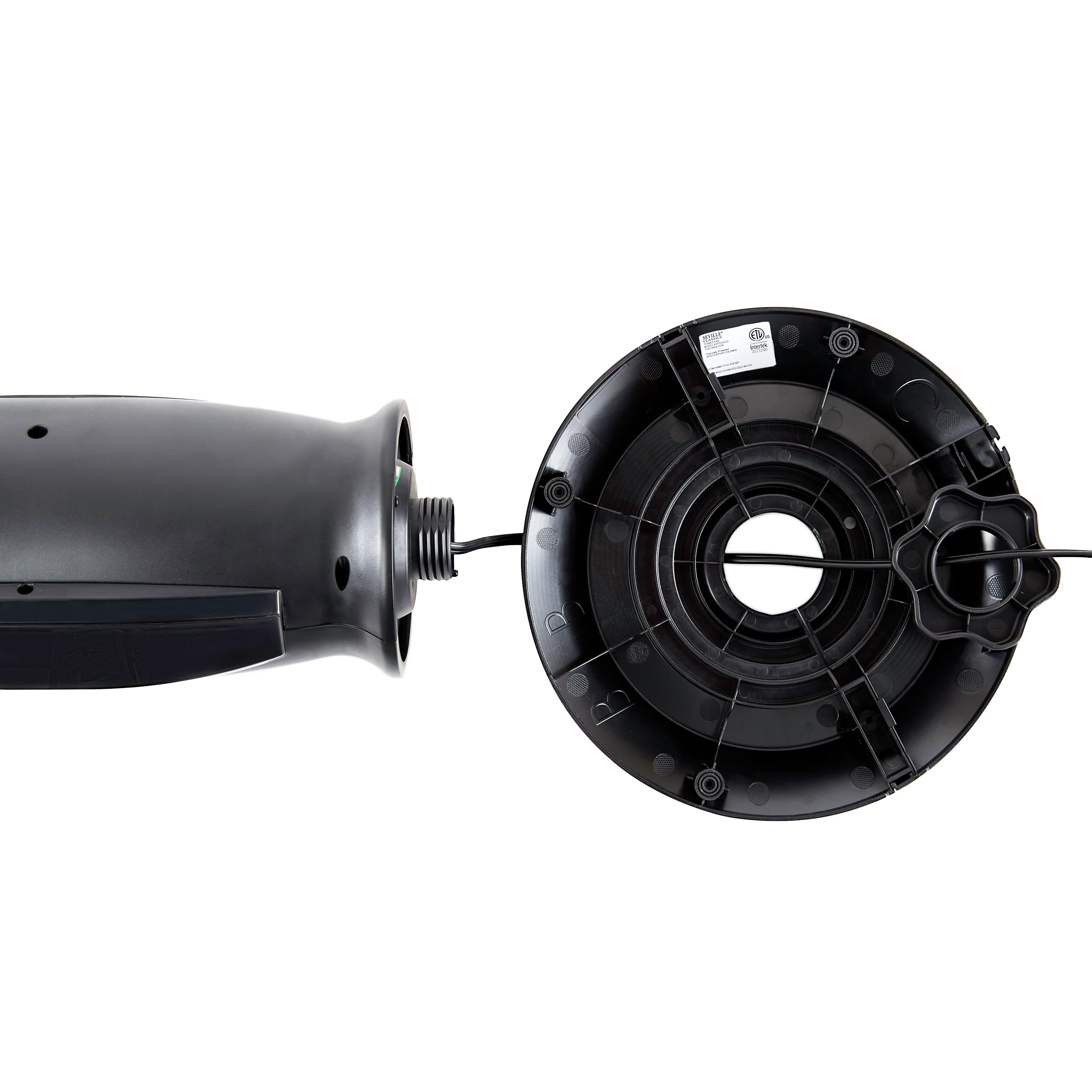 UltraSlimLine® Oscillating Tower Fan, Black - Image 6