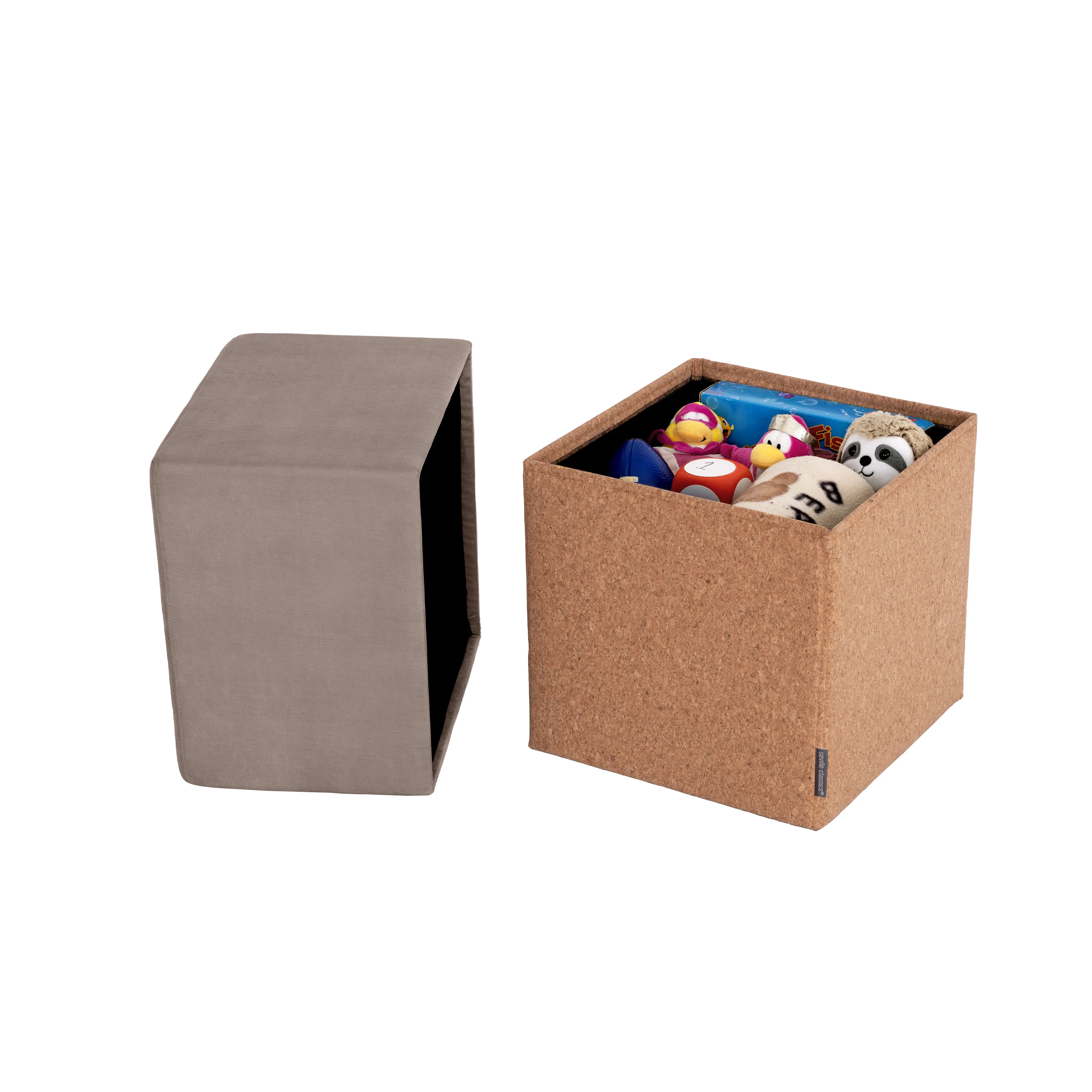 The Vineyard Collection™ Cork Storage Ottoman - Image 17