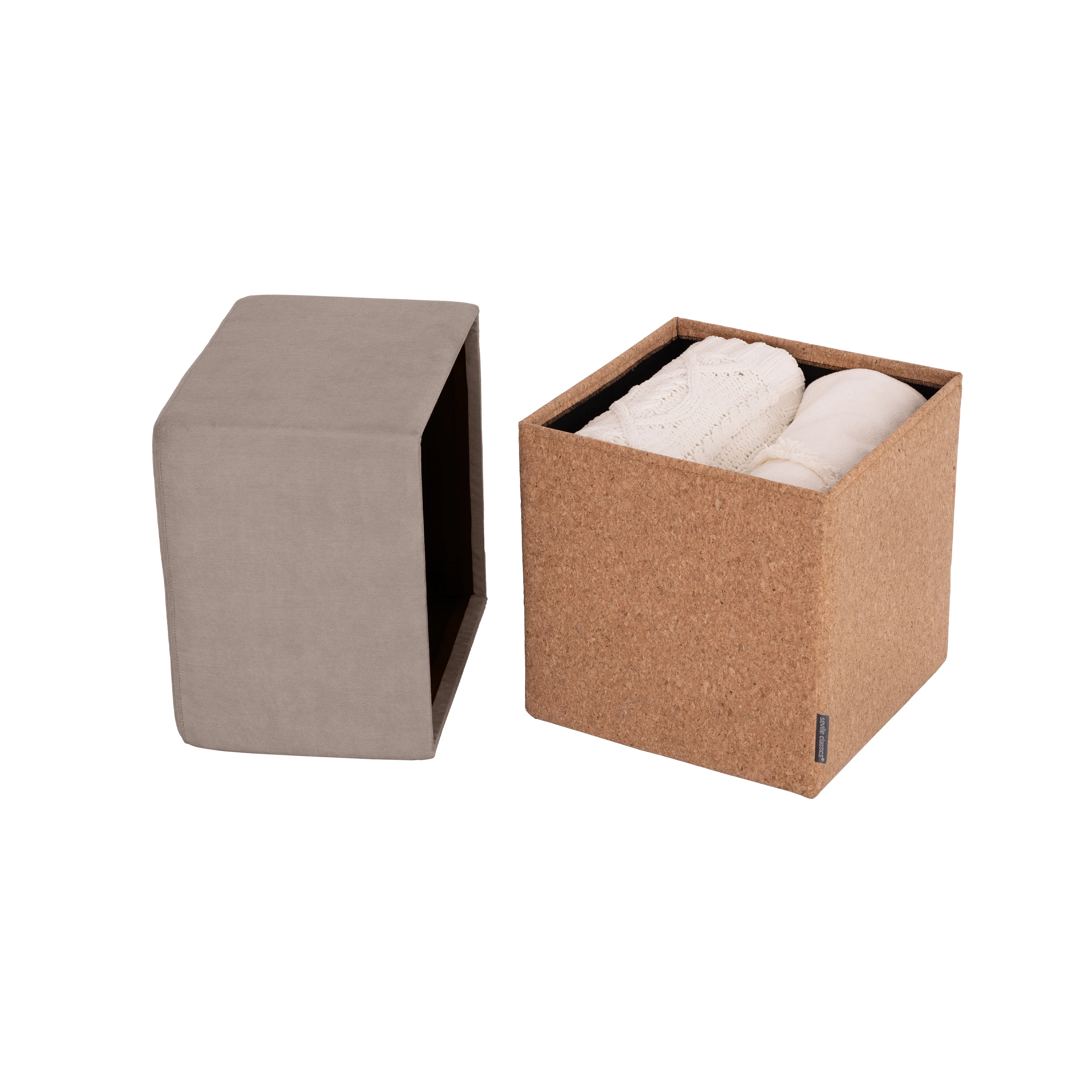 The Vineyard Collection™ Cork Storage Ottoman - Image 22
