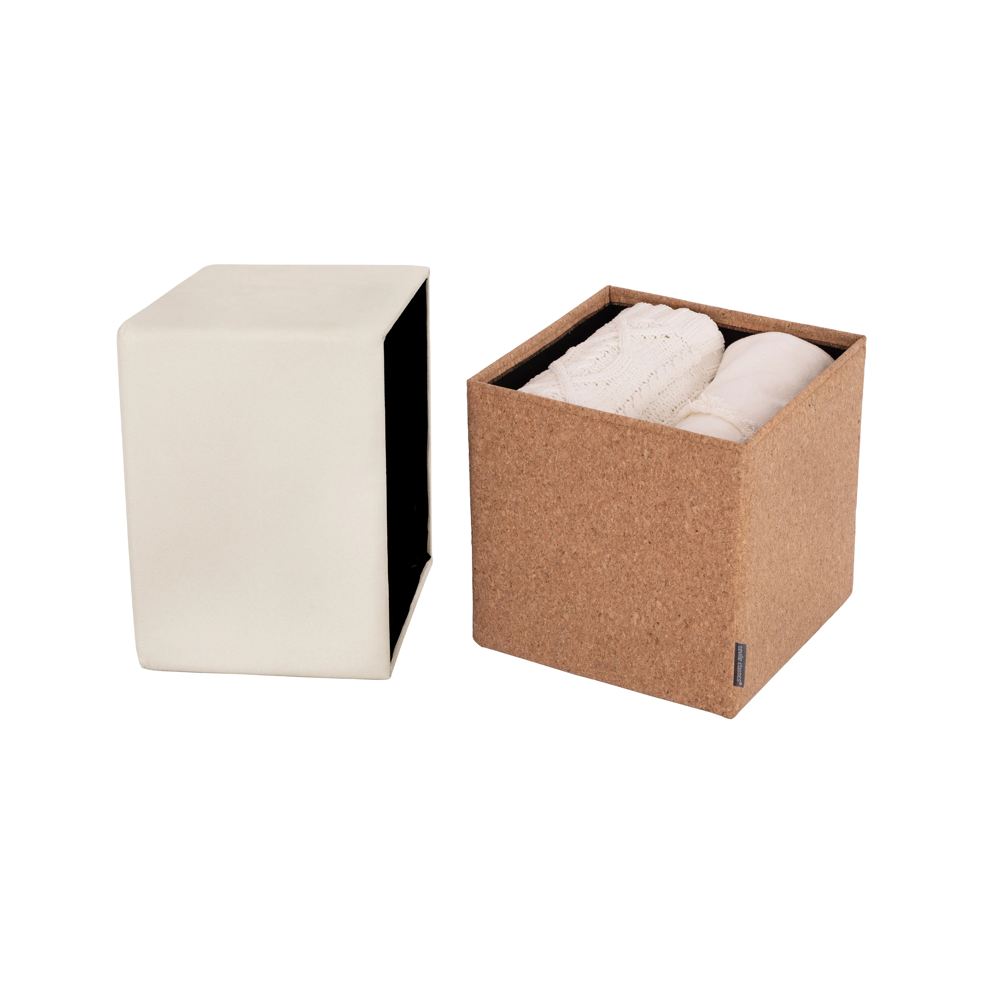The Vineyard Collection™ Cork Storage Ottoman - Image 24