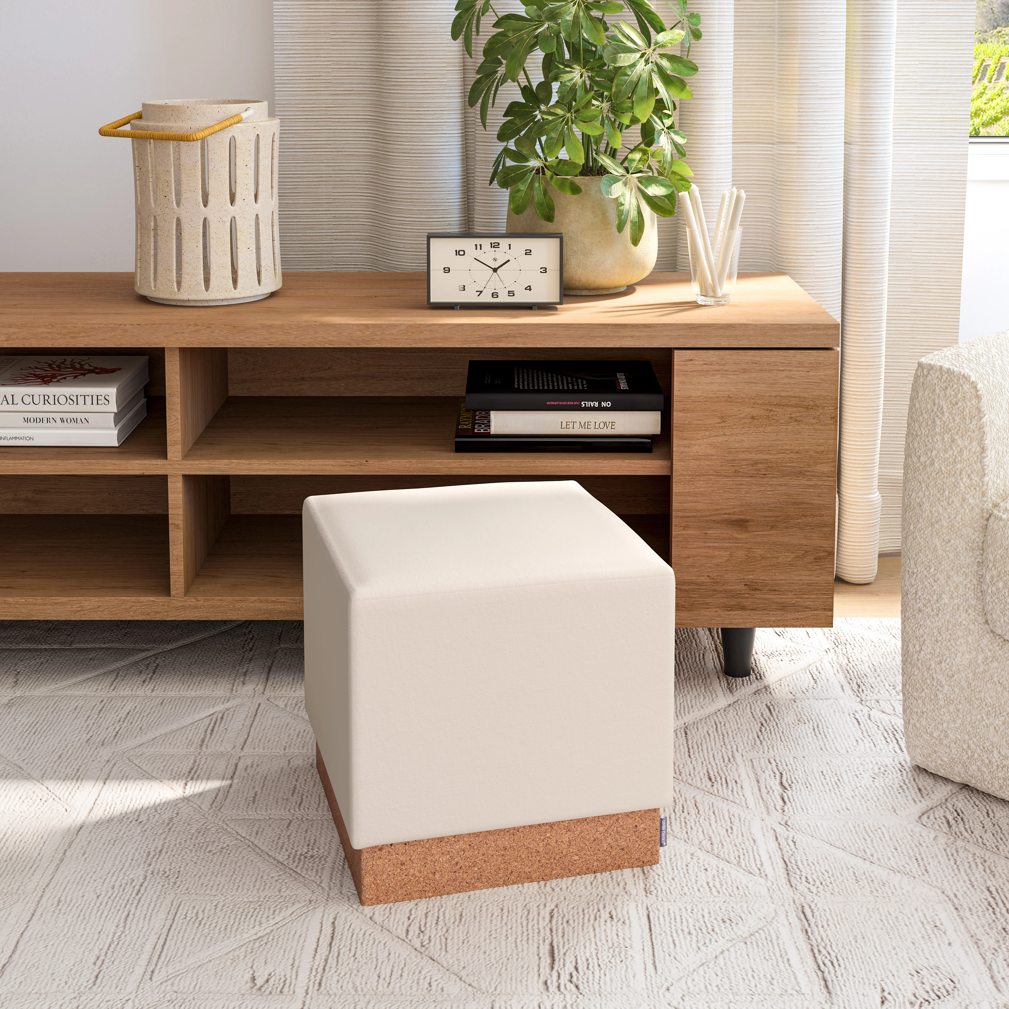 The Vineyard Collection™ Cork Storage Ottoman - Image 29
