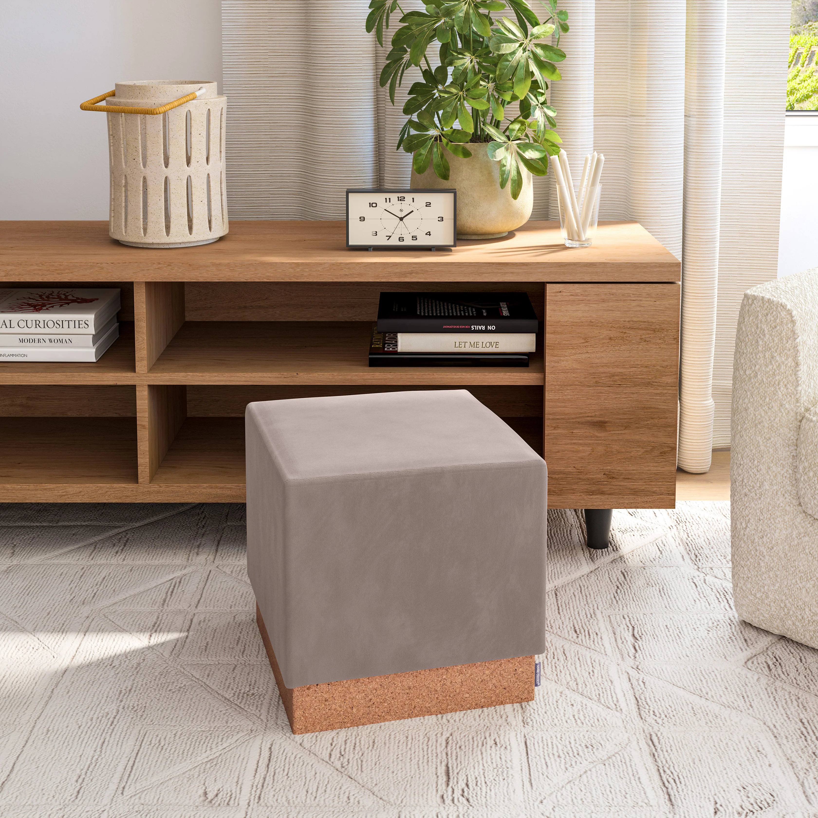The Vineyard Collection™ Cork Storage Ottoman - Image 31