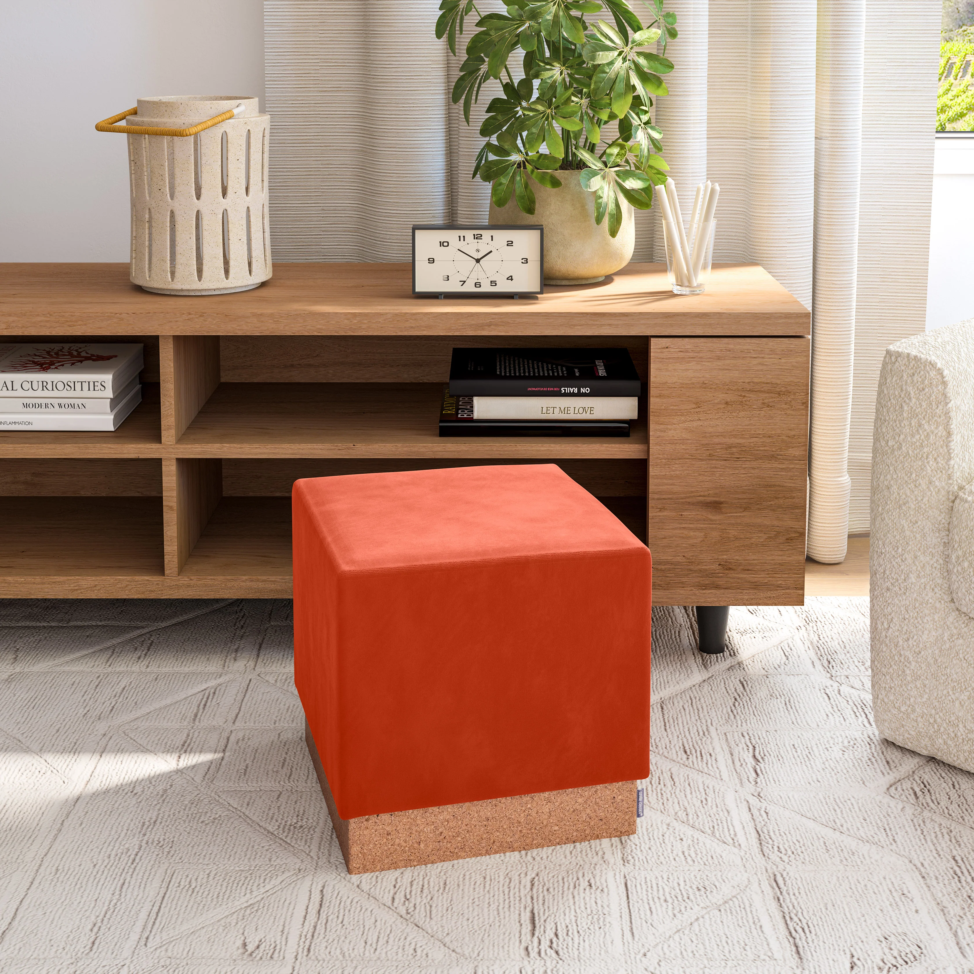 The Vineyard Collection™ Cork Storage Ottoman - Image 32