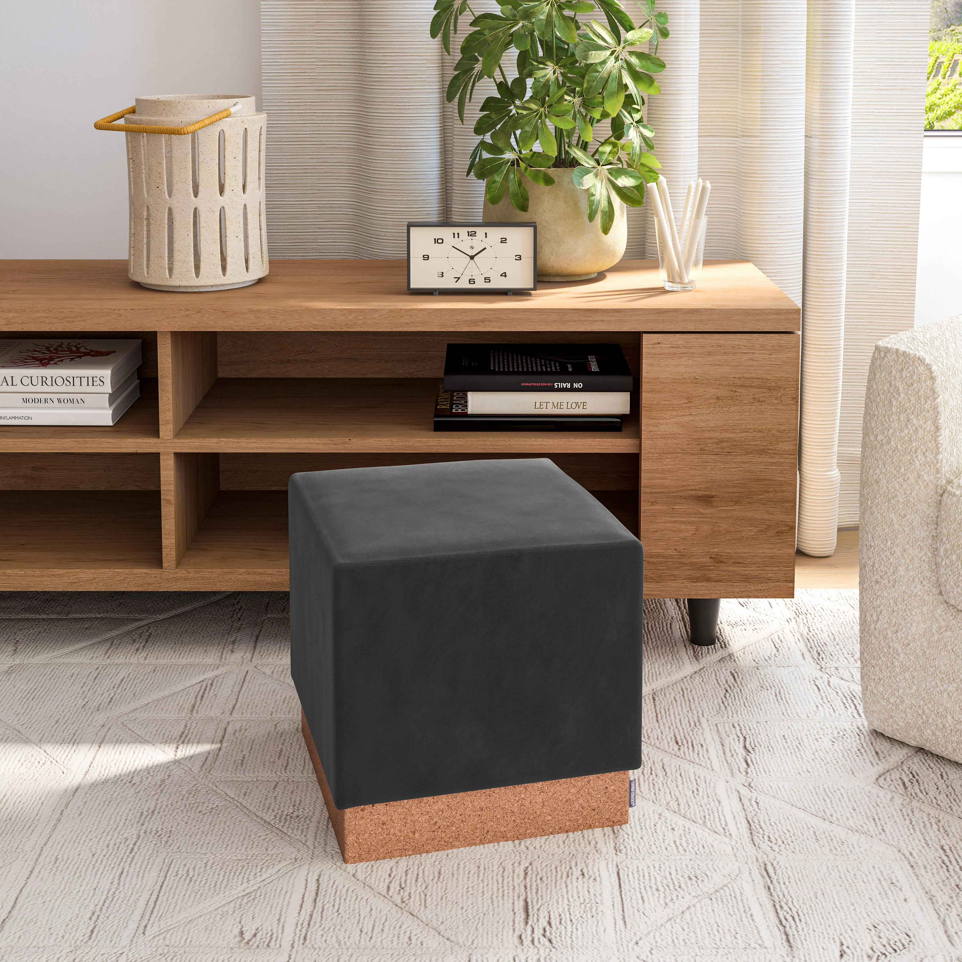 The Vineyard Collection™ Cork Storage Ottoman - Image 34