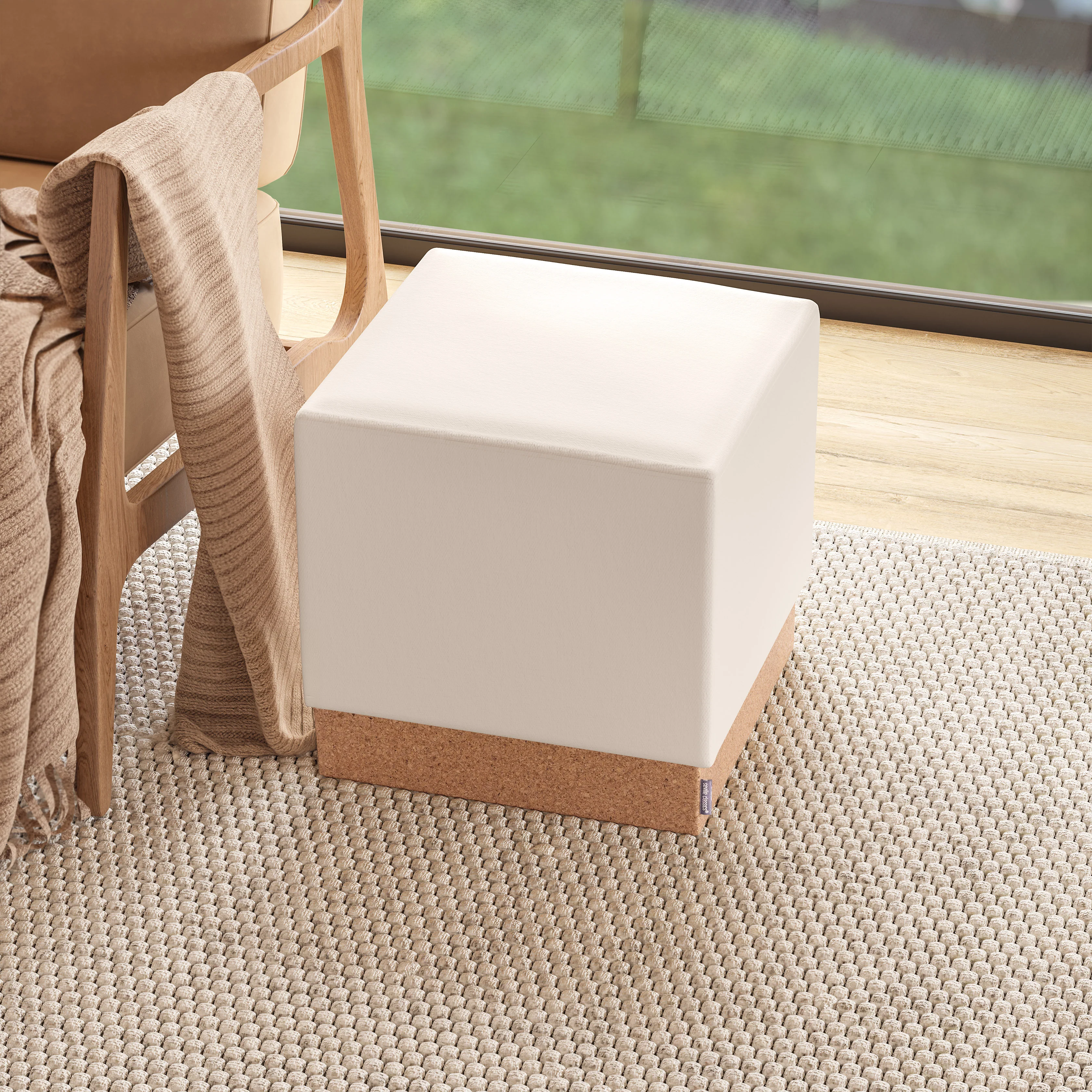 The Vineyard Collection™ Cork Storage Ottoman - Image 36