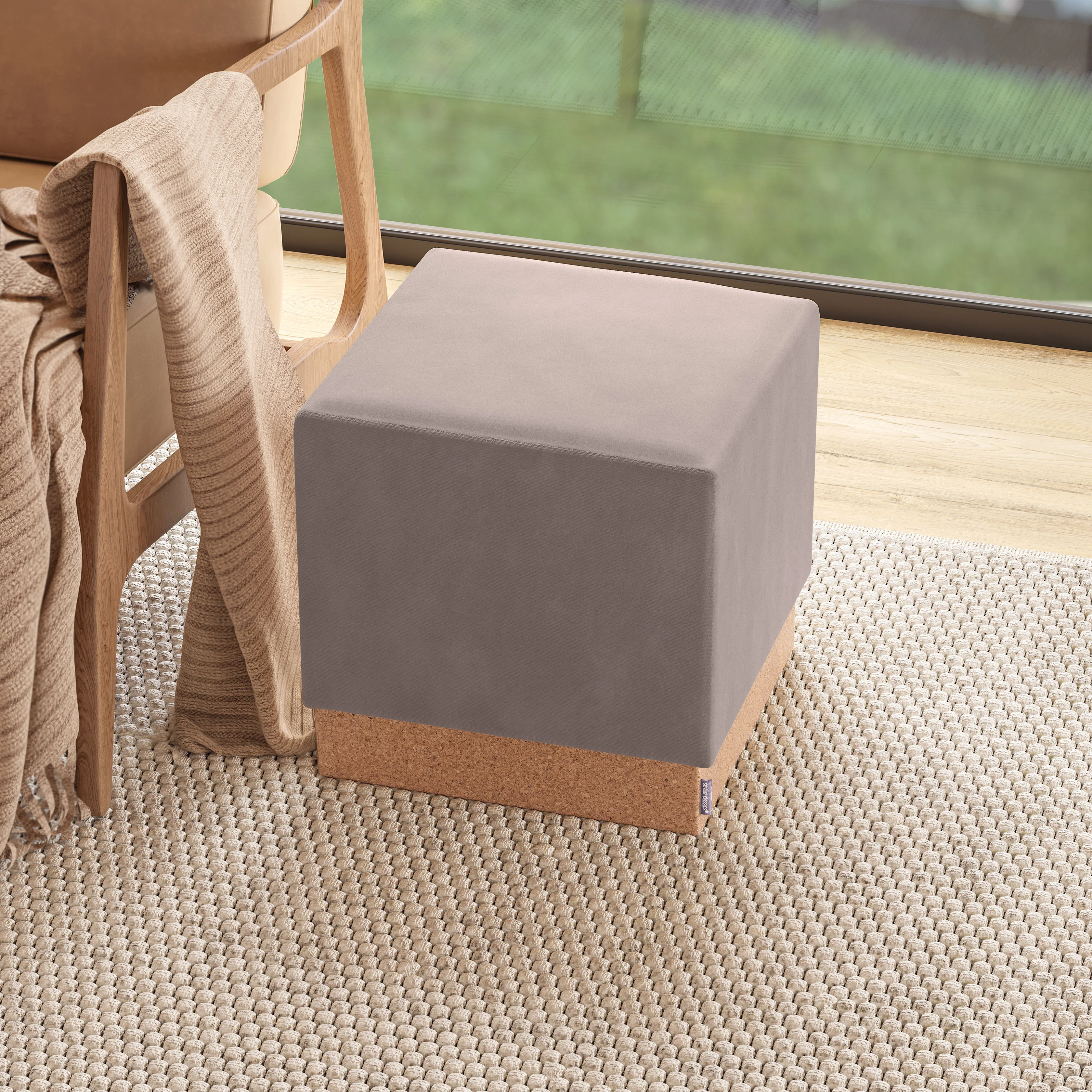 The Vineyard Collection™ Cork Storage Ottoman - Image 37