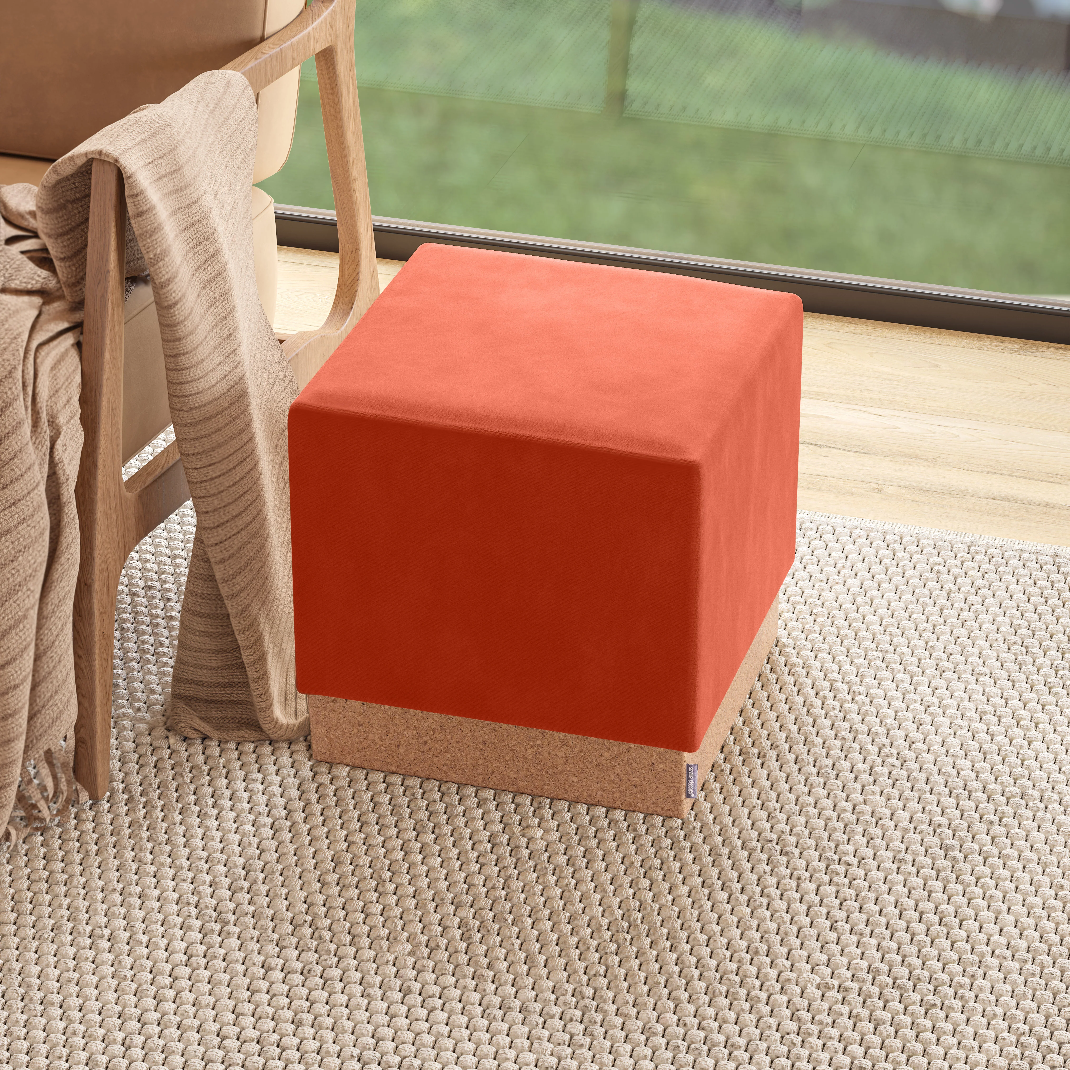 The Vineyard Collection™ Cork Storage Ottoman - Image 40