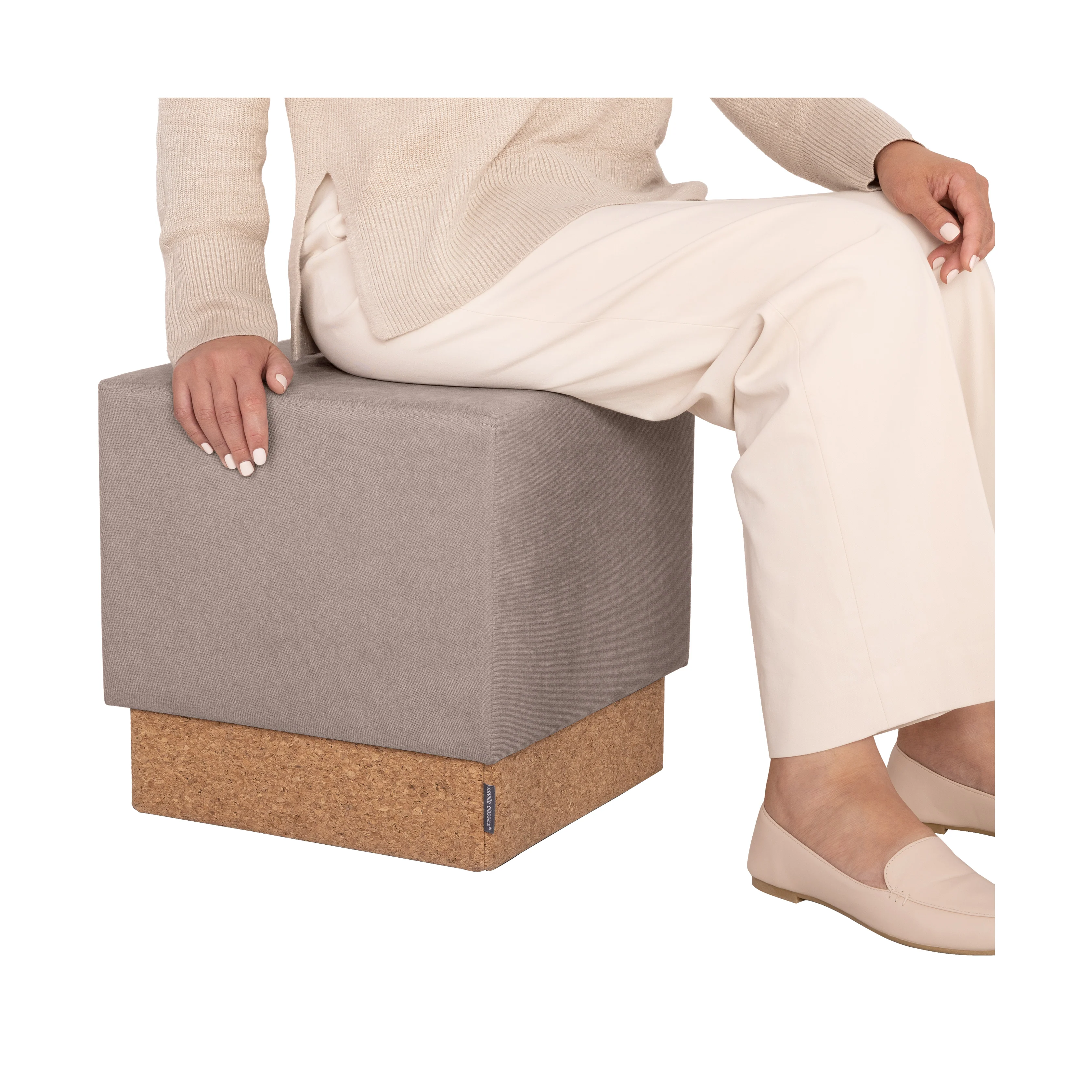 The Vineyard Collection™ Cork Storage Ottoman - Image 42