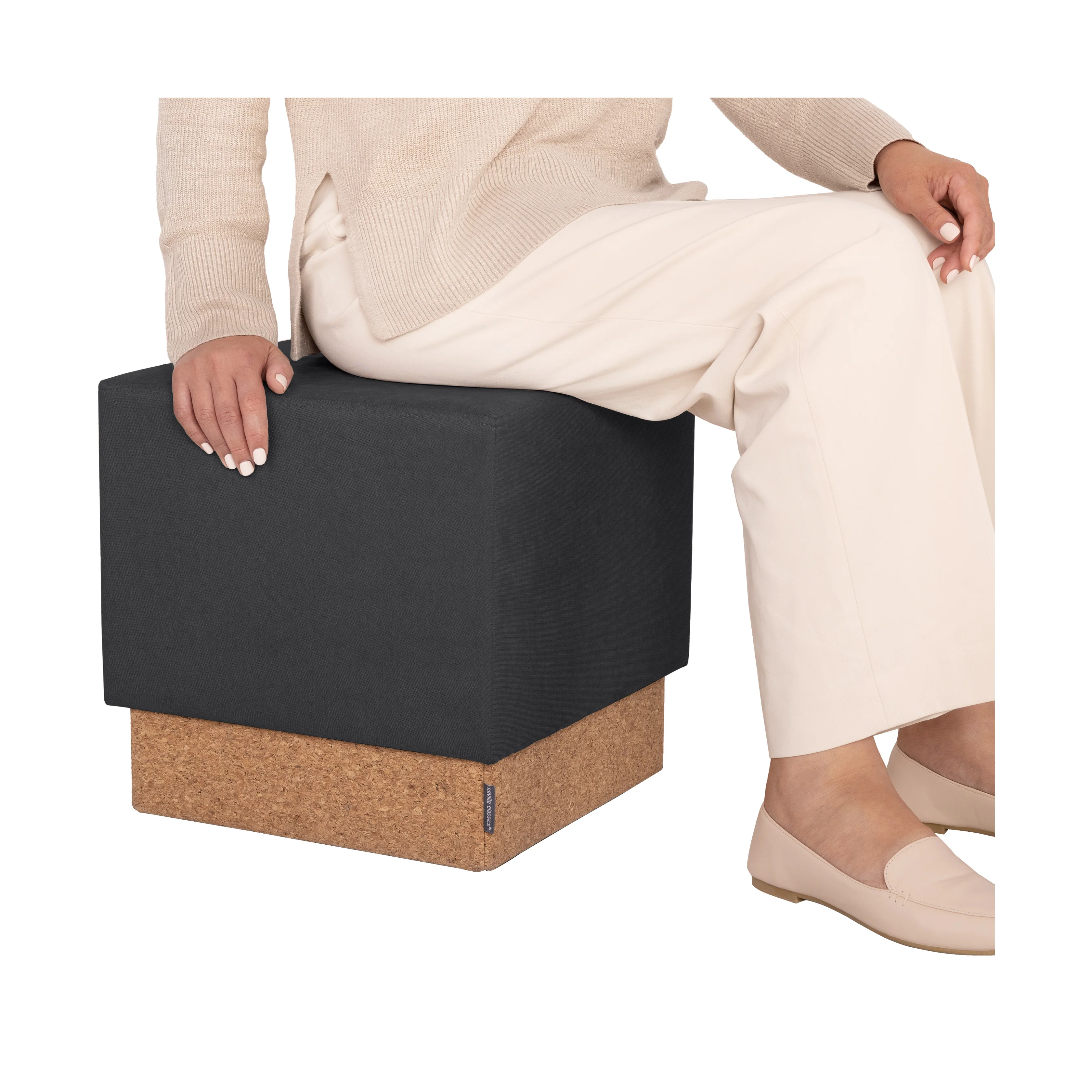 The Vineyard Collection™ Cork Storage Ottoman - Image 44