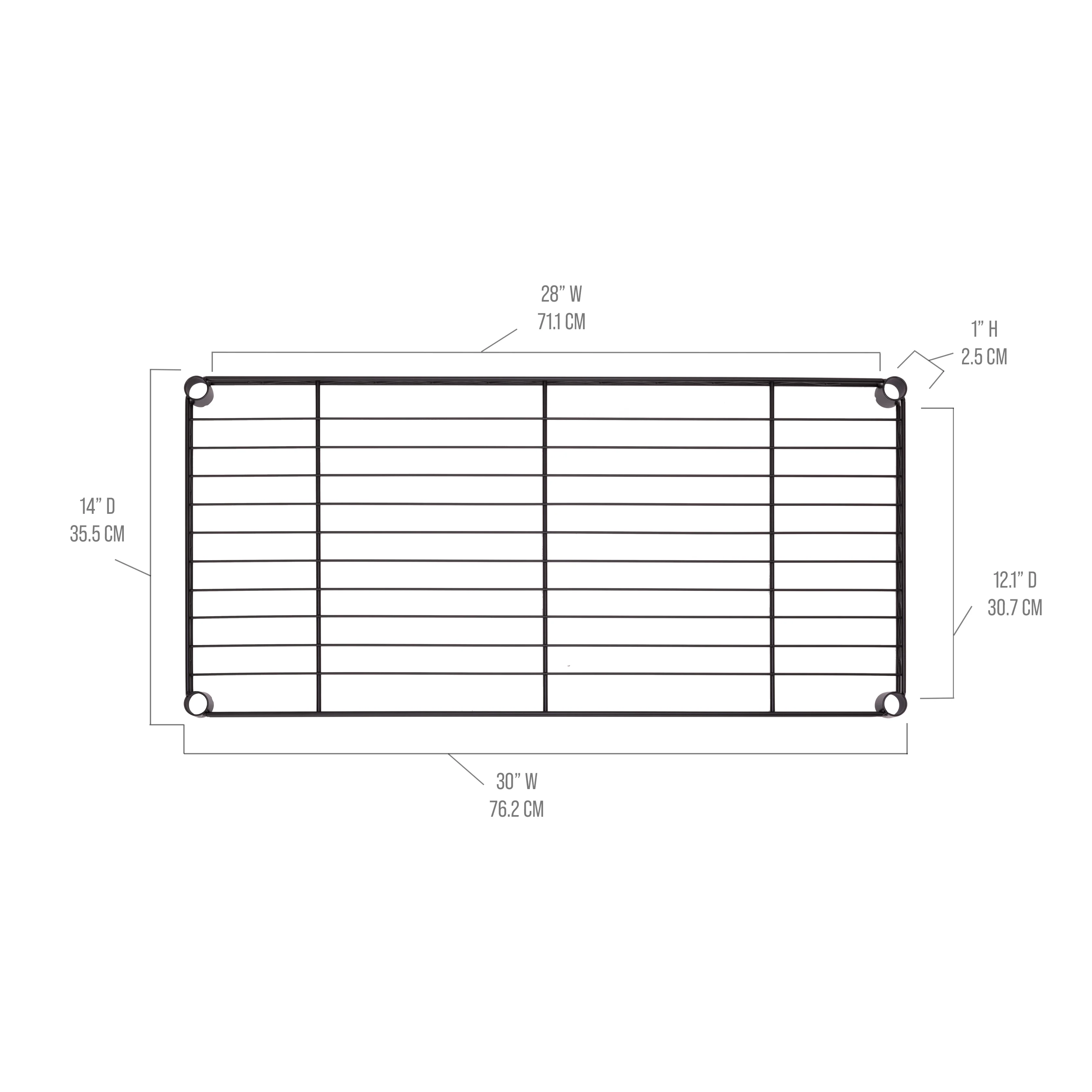 Steel Wire Shelf - Image 3
