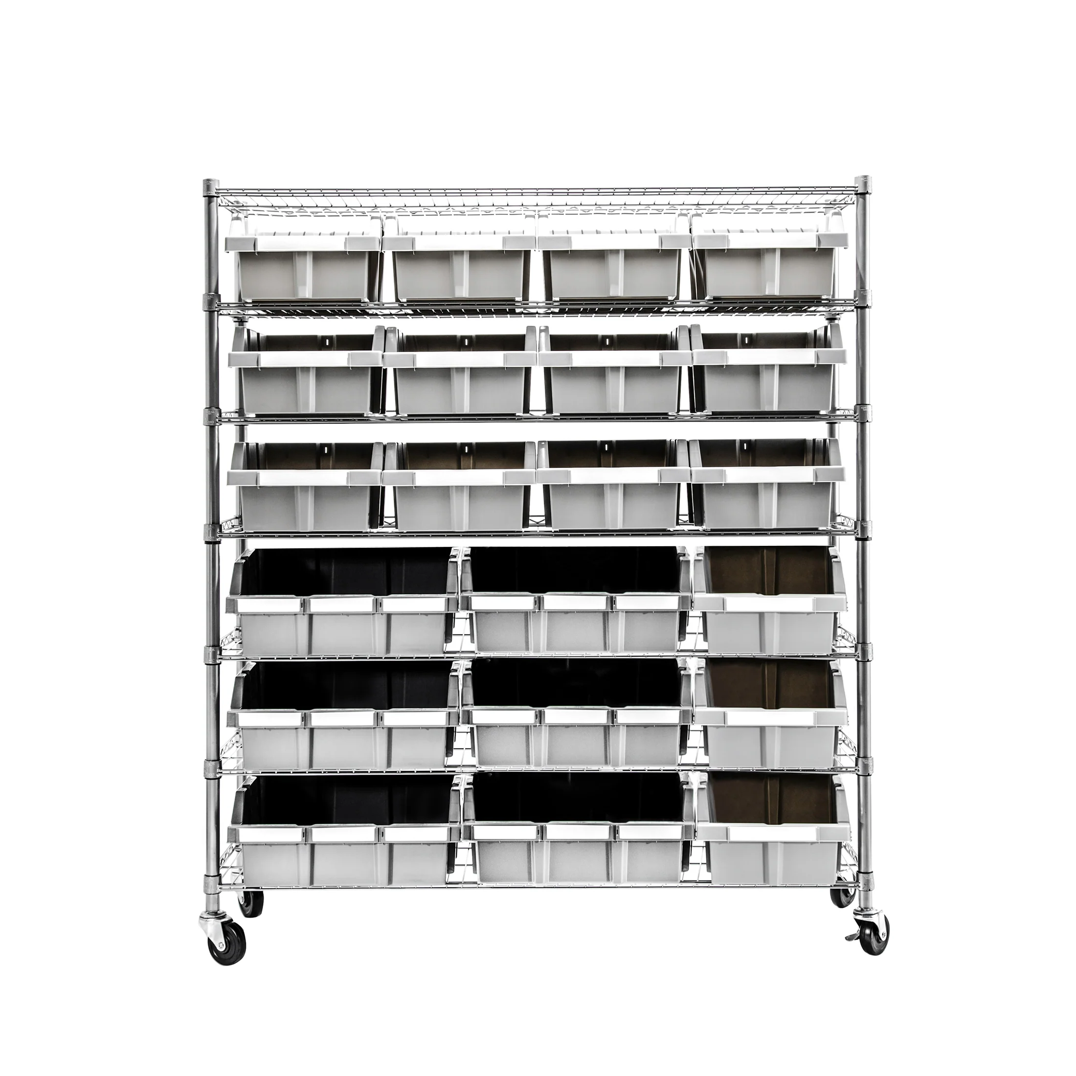 Extra-Wide 7-Tier NSF-Certified 21-Bin Rack - Image 16