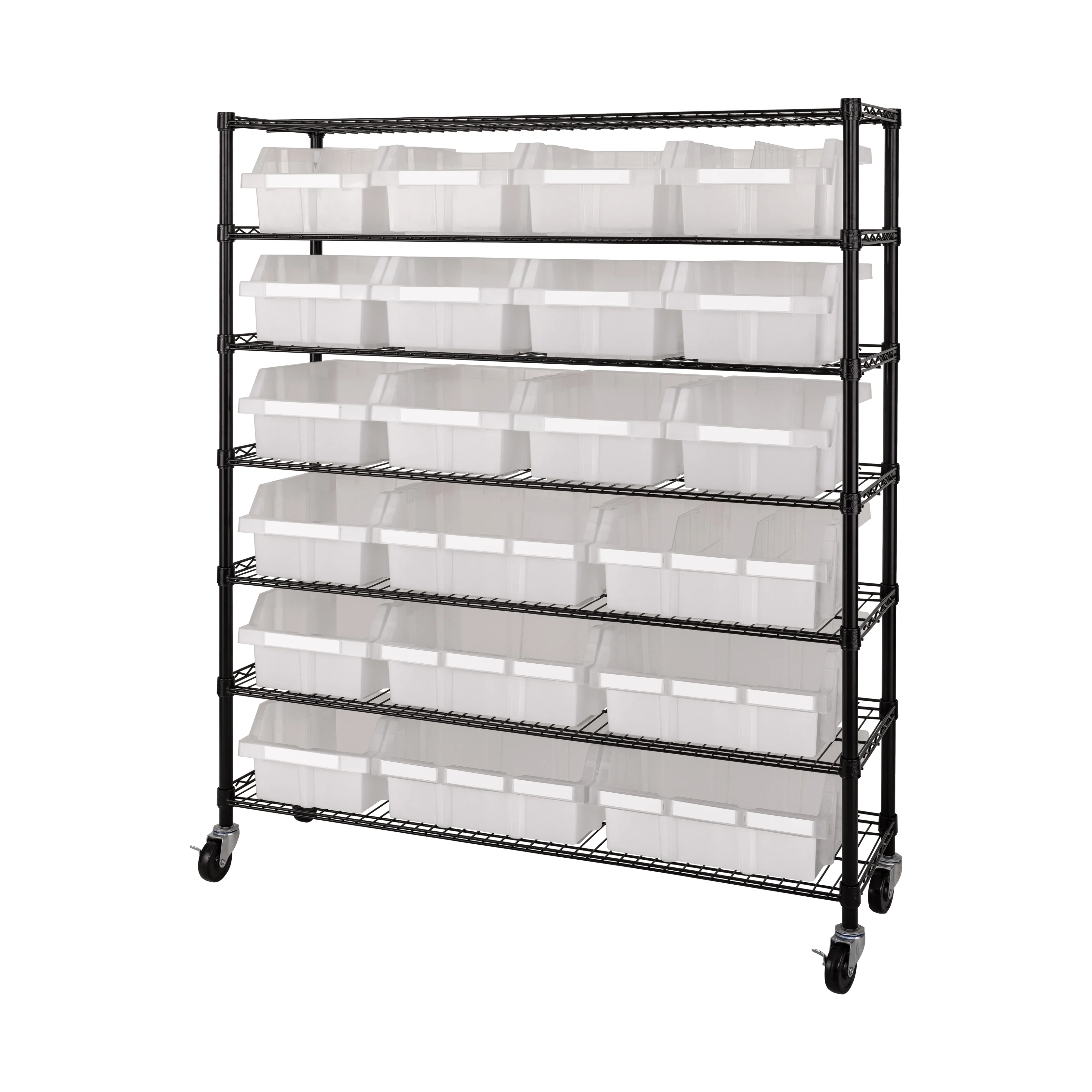 Extra-Wide 7-Tier NSF-Certified 21-Bin Rack - Image 26
