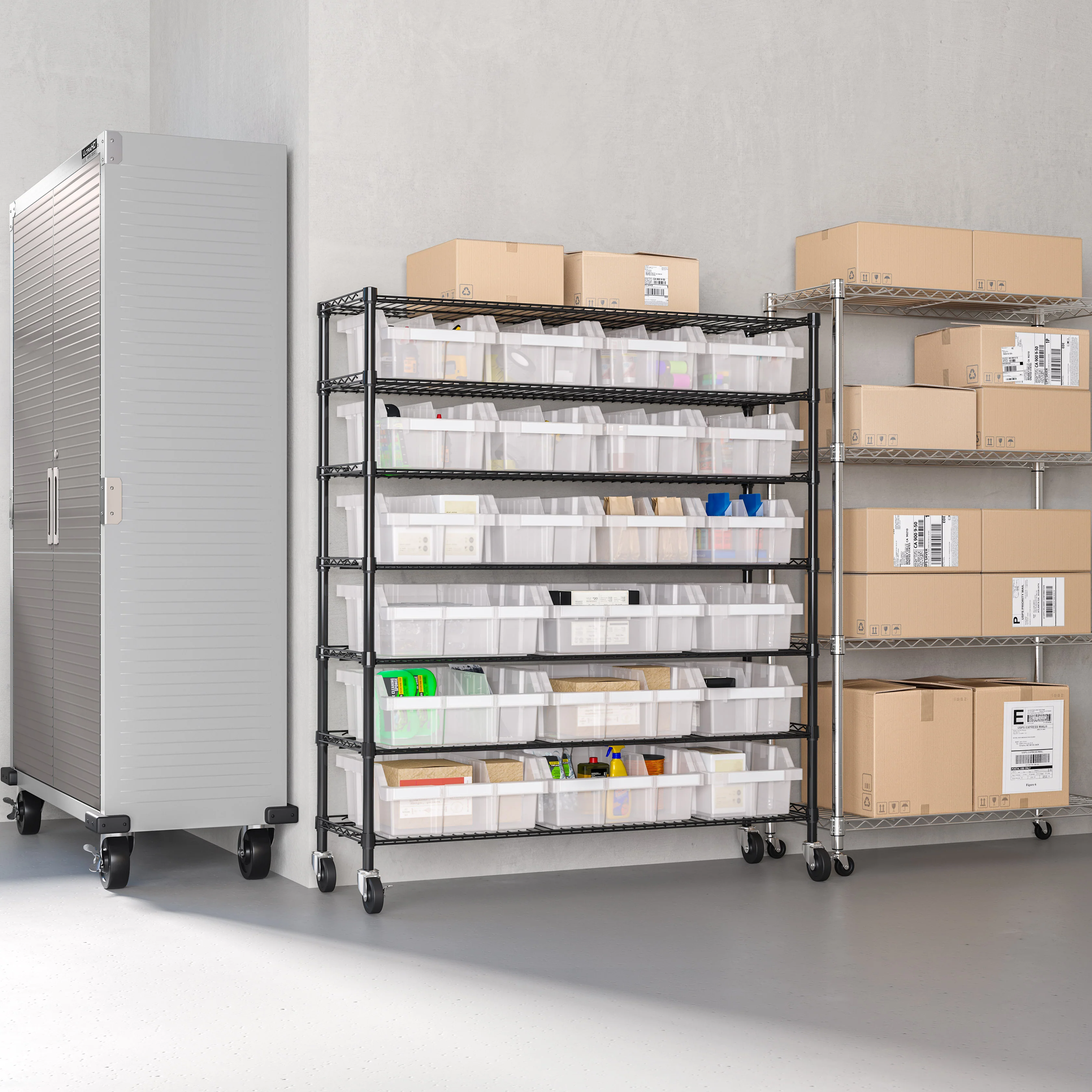Extra-Wide 7-Tier NSF-Certified 21-Bin Rack - Image 34