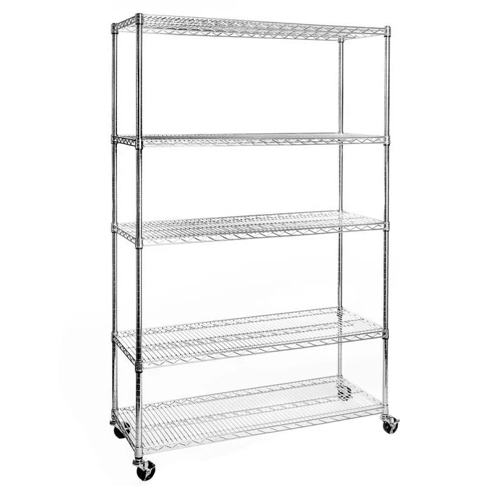 UltraDurable® 5-Tier NSF-Certified Steel Shelving