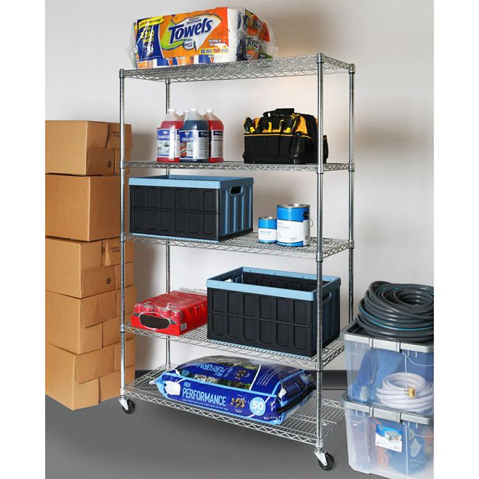 UltraDurable® 5-Tier NSF-Certified Steel Shelving - Image 11