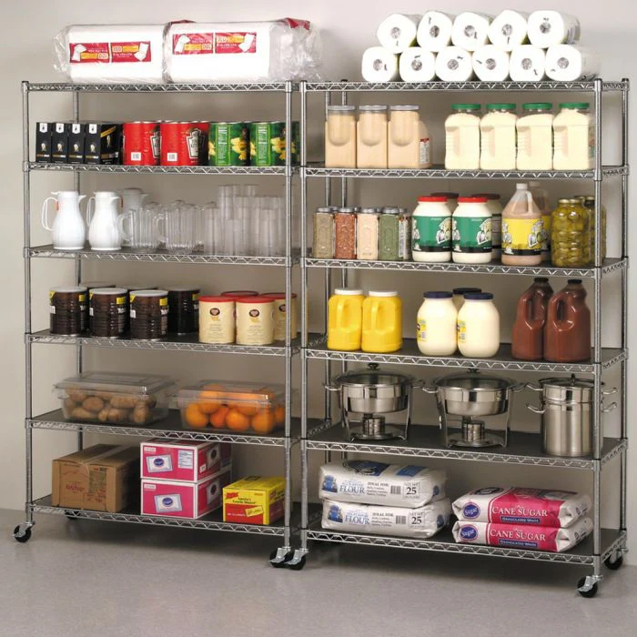 UltraDurable® 6-Tier NSF-Certified Steel Shelving - Image 12