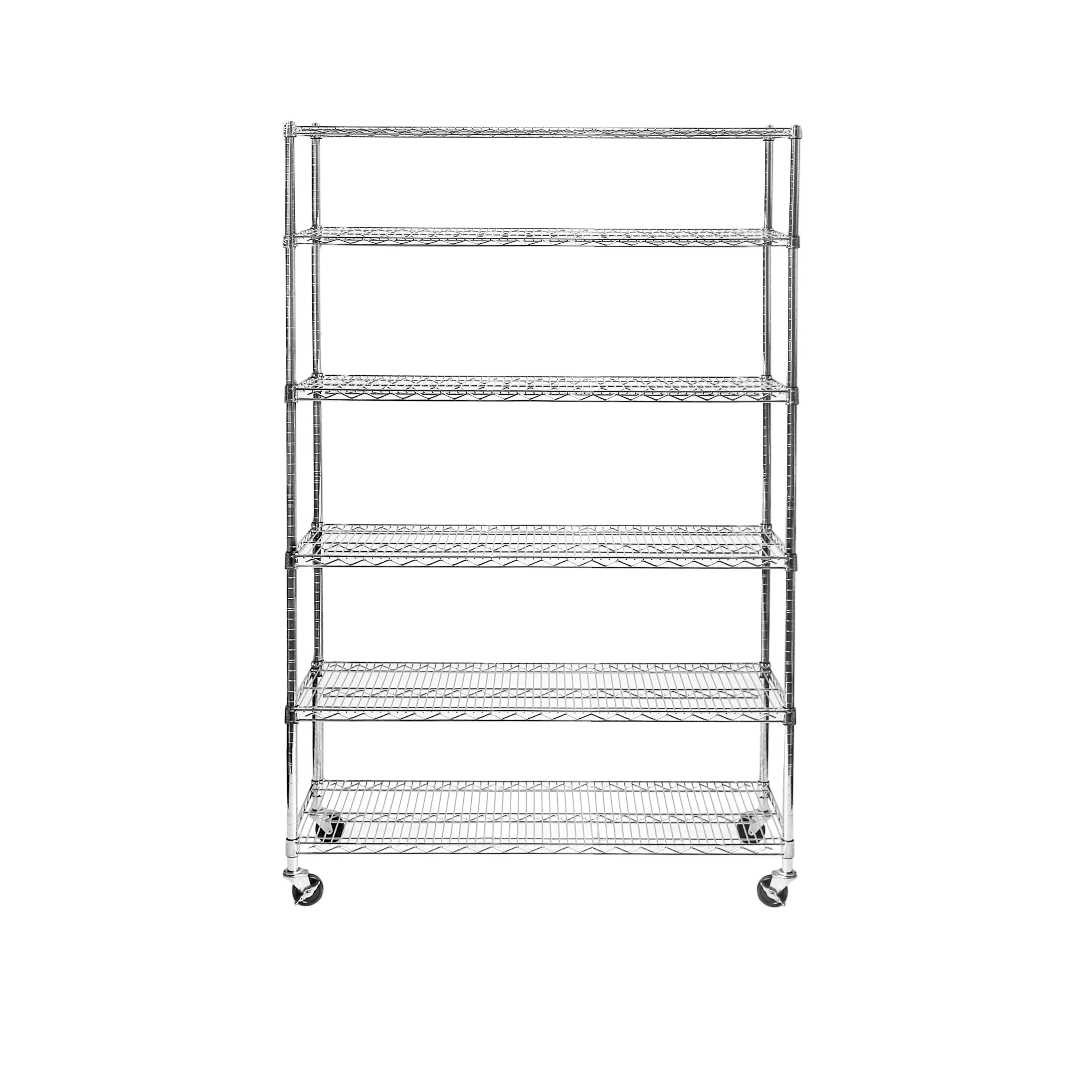 UltraDurable® 6-Tier NSF-Certified Steel Shelving - Image 16