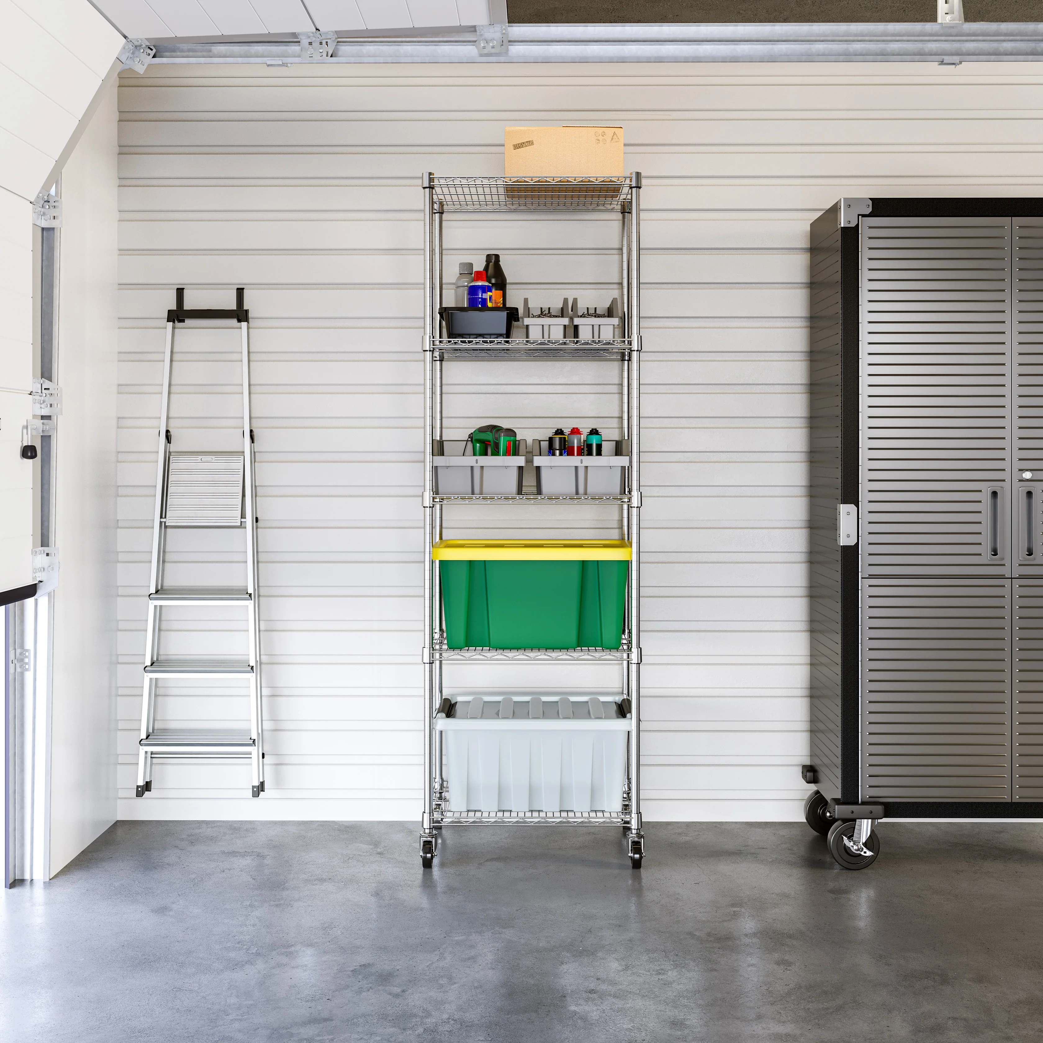 UltraDurable® 5-Tier NSF-Certified Steel Shelving - Image 9