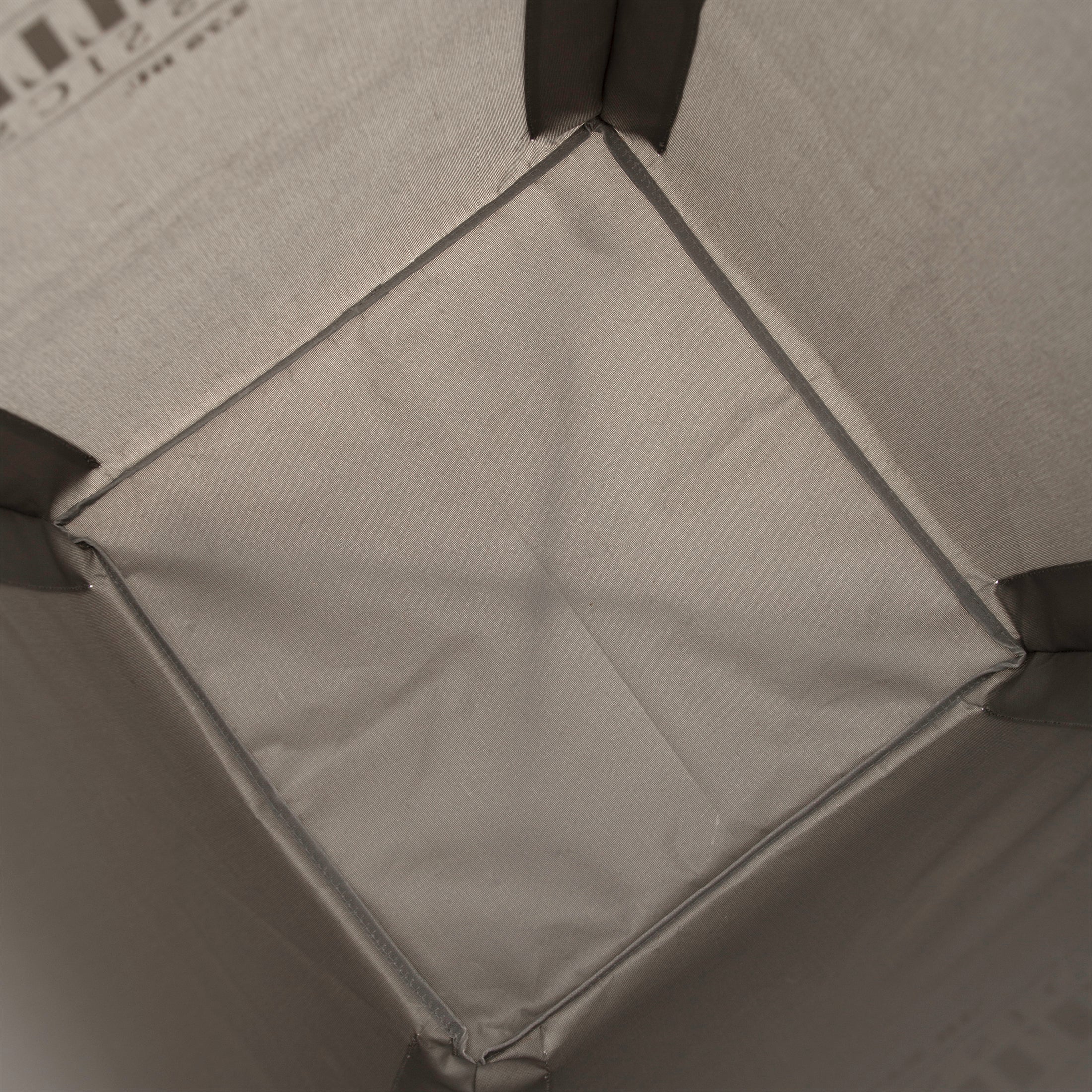 Heavy-Duty Rolling Laundry Hamper, Gray - Image 6