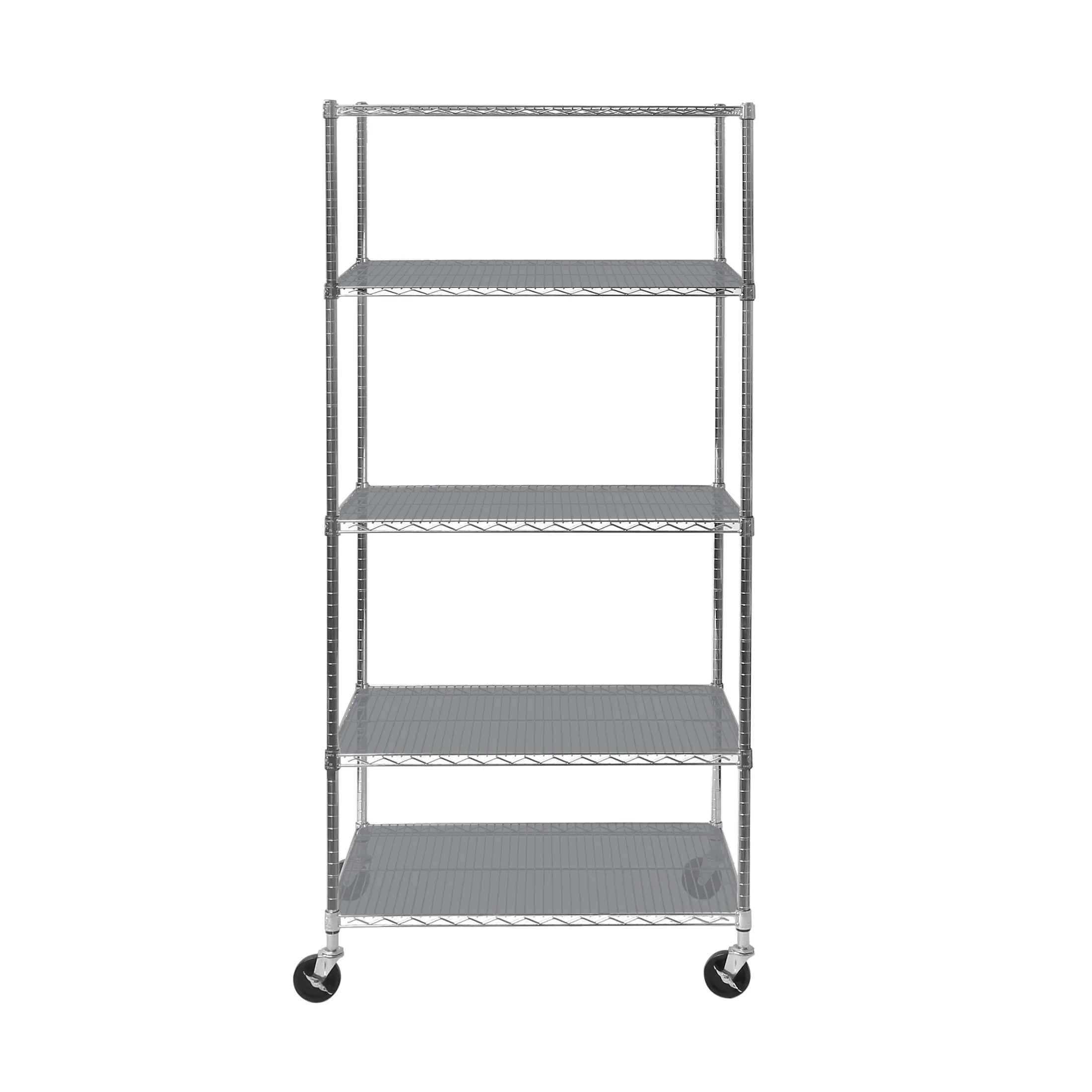 UltraDurable® 5-Tier NSF-Certified Steel Shelving - Image 13