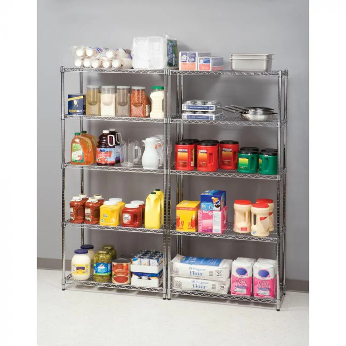 UltraDurable® 5-Tier NSF-Certified Steel Shelving - Image 8