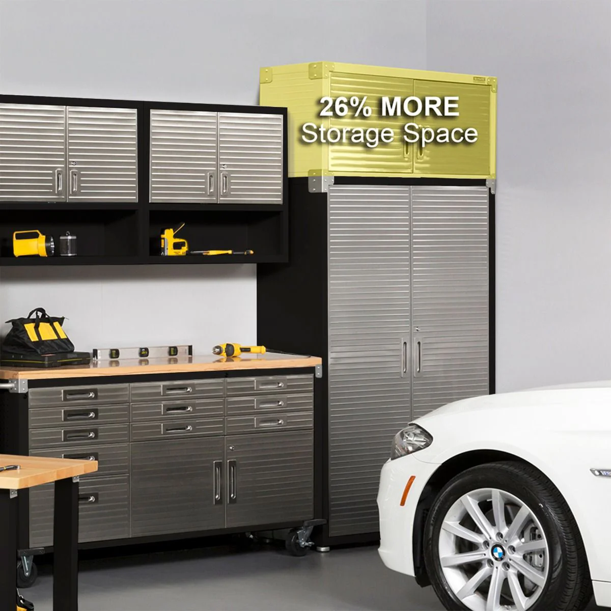 UltraHD® Stacking Top Cabinet, Graphite - Image 9