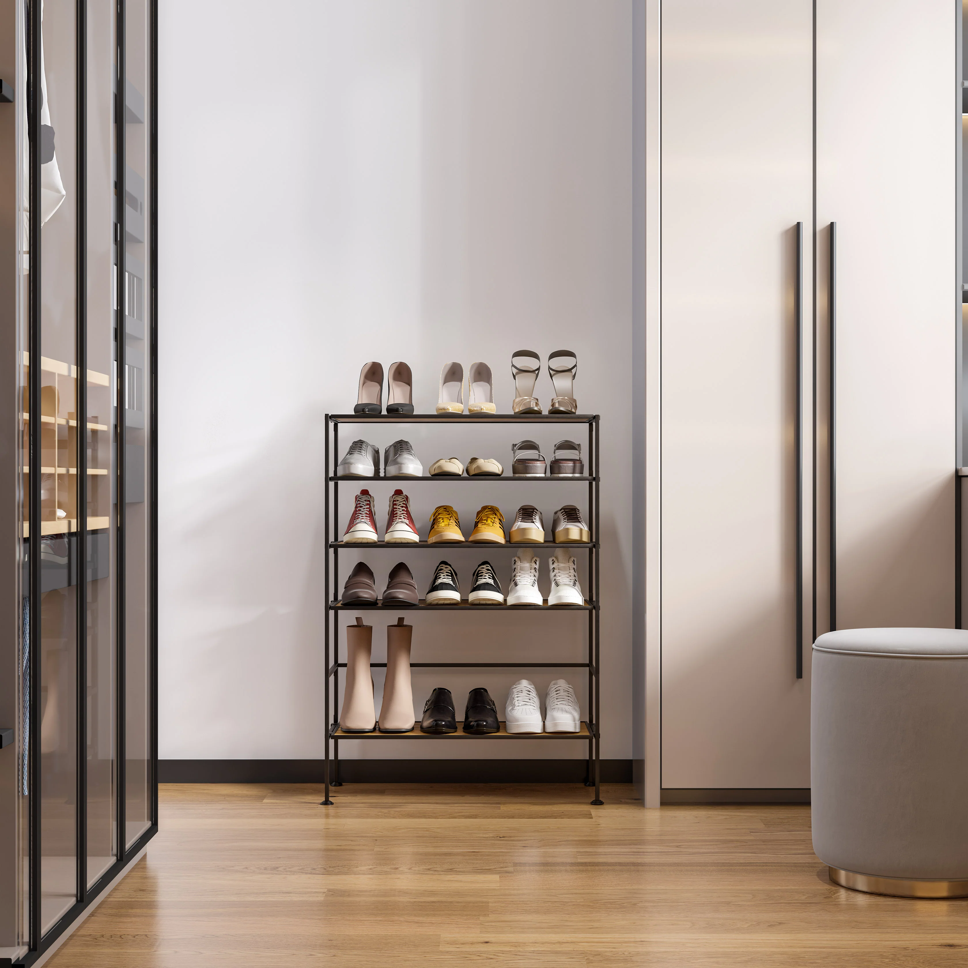 2-Tier Resin Shoe Rack, Aspen - Image 10