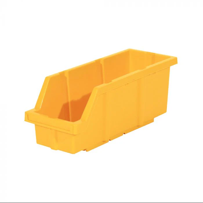Medium Yellow Bins for Commercial Bin Rack, Medium (3-Pack) - Image 3