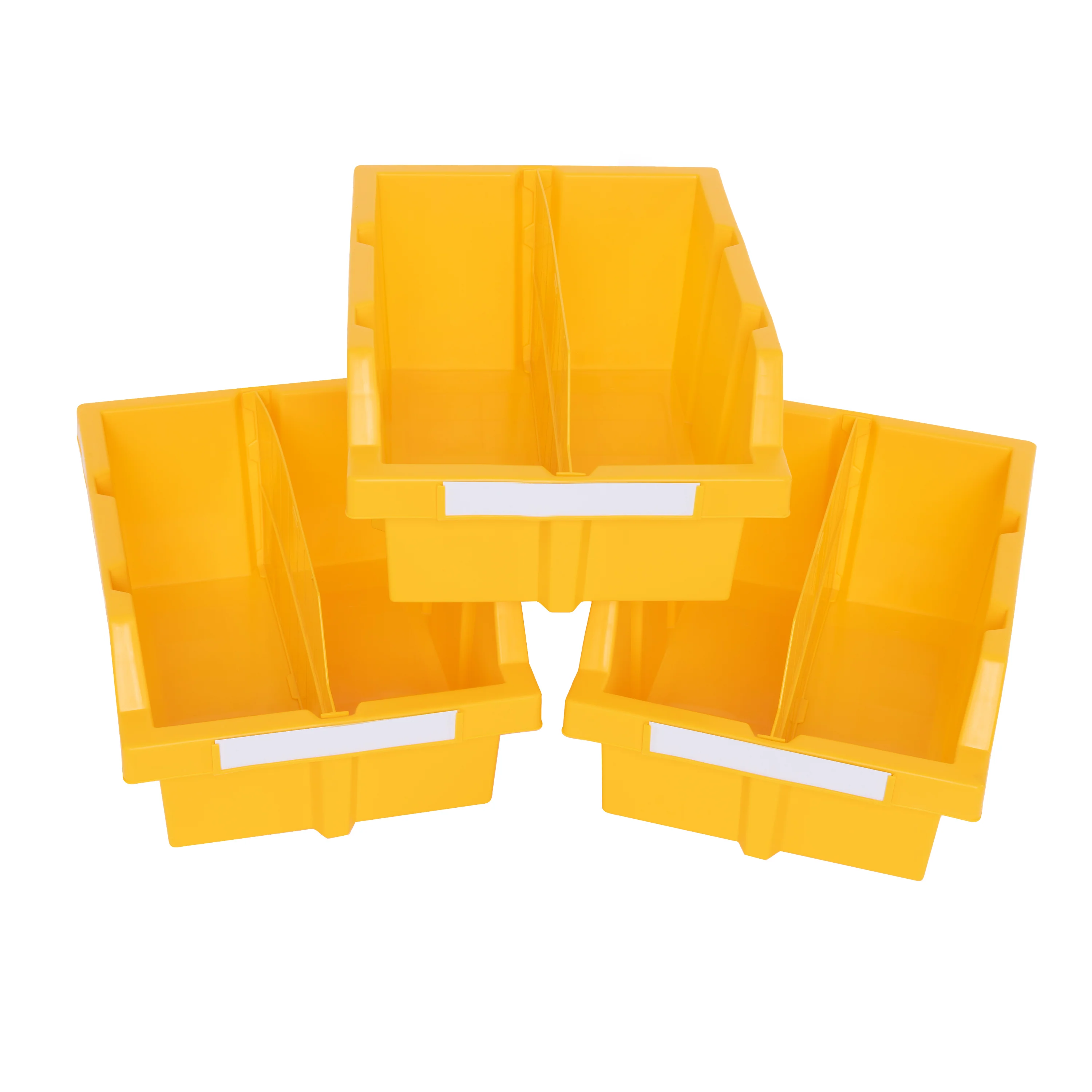 Yellow Bin Rack Dividers for Commercial Bin Rack (6-Pack) - Image 5