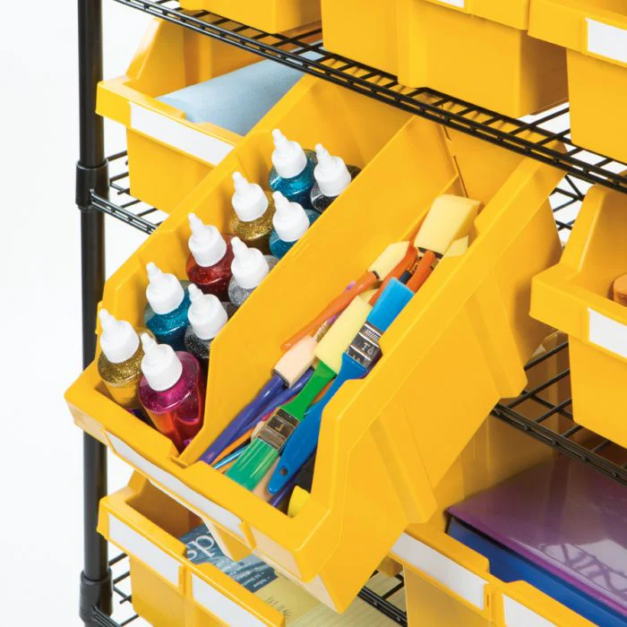 Yellow Bins or Dividers for Commercial Bin Rack - Image 11